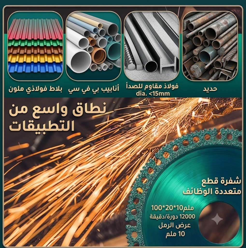 قرص غير قابل للتلف لمطحنة الزاوية 👌