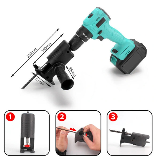 أداة تحويل المثقاب إلى منشار كهربائي