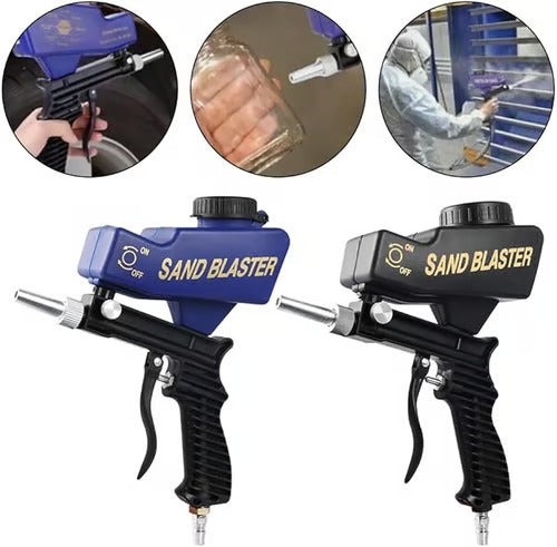مسدس السفع الرملي الهوائي (Pneumatic Sandblasting Gun)، بخزان 600cc