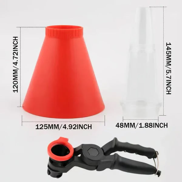 Kit d'entonnoir d'huile moteur