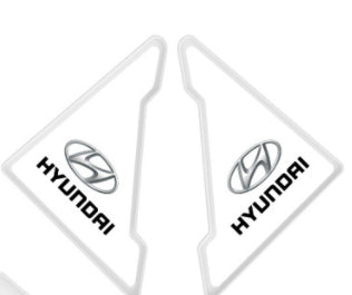 (04قطع) واقيات زوايا أبواب السيارة الشفافة ضد الخدوش