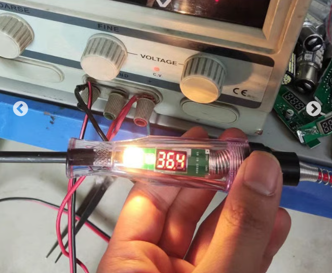 قلم اختبار دائرة السيارة