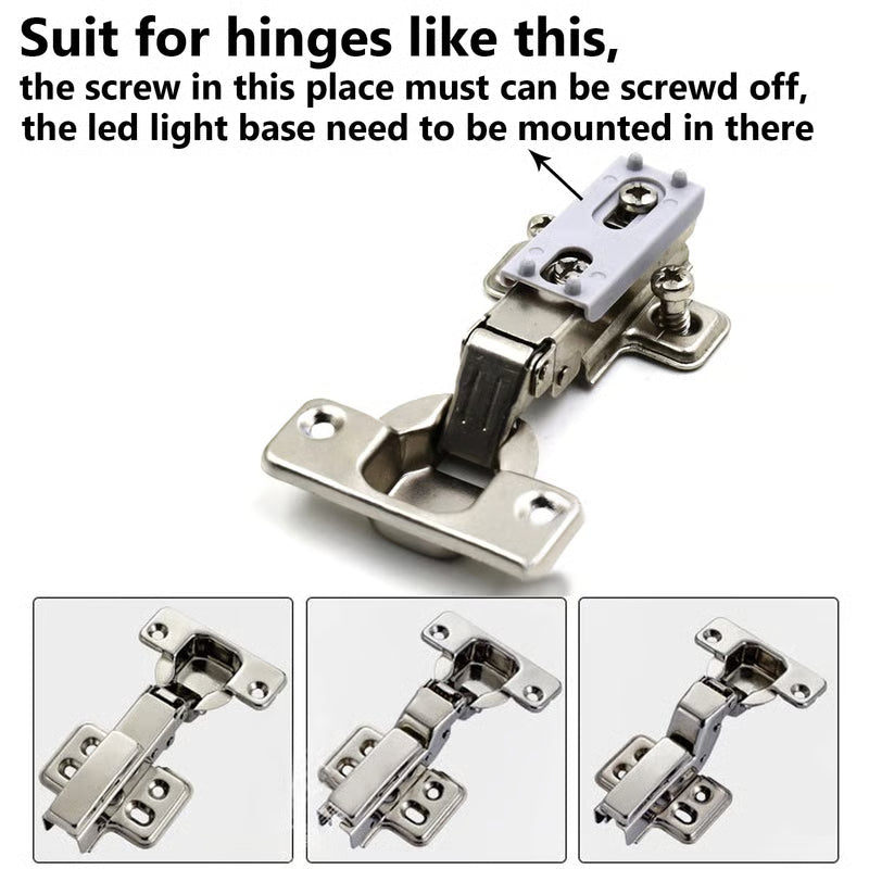 مصباح LED مفصلي لأبواب الخزائن