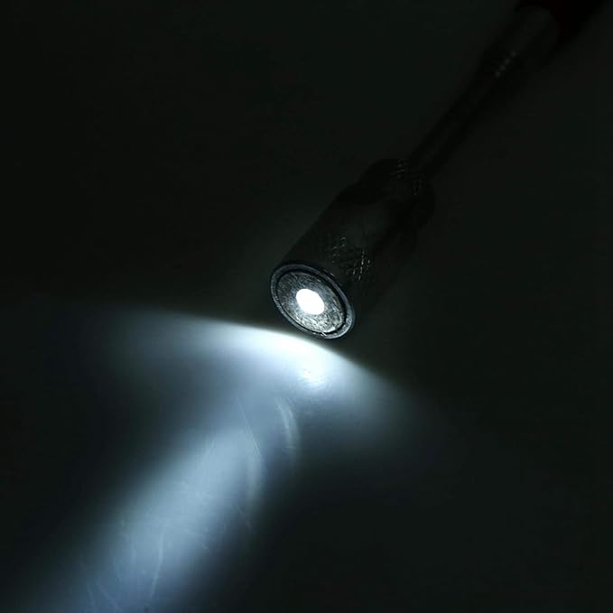 مغناطيس تلسكوبي مزود بمصباح LED
