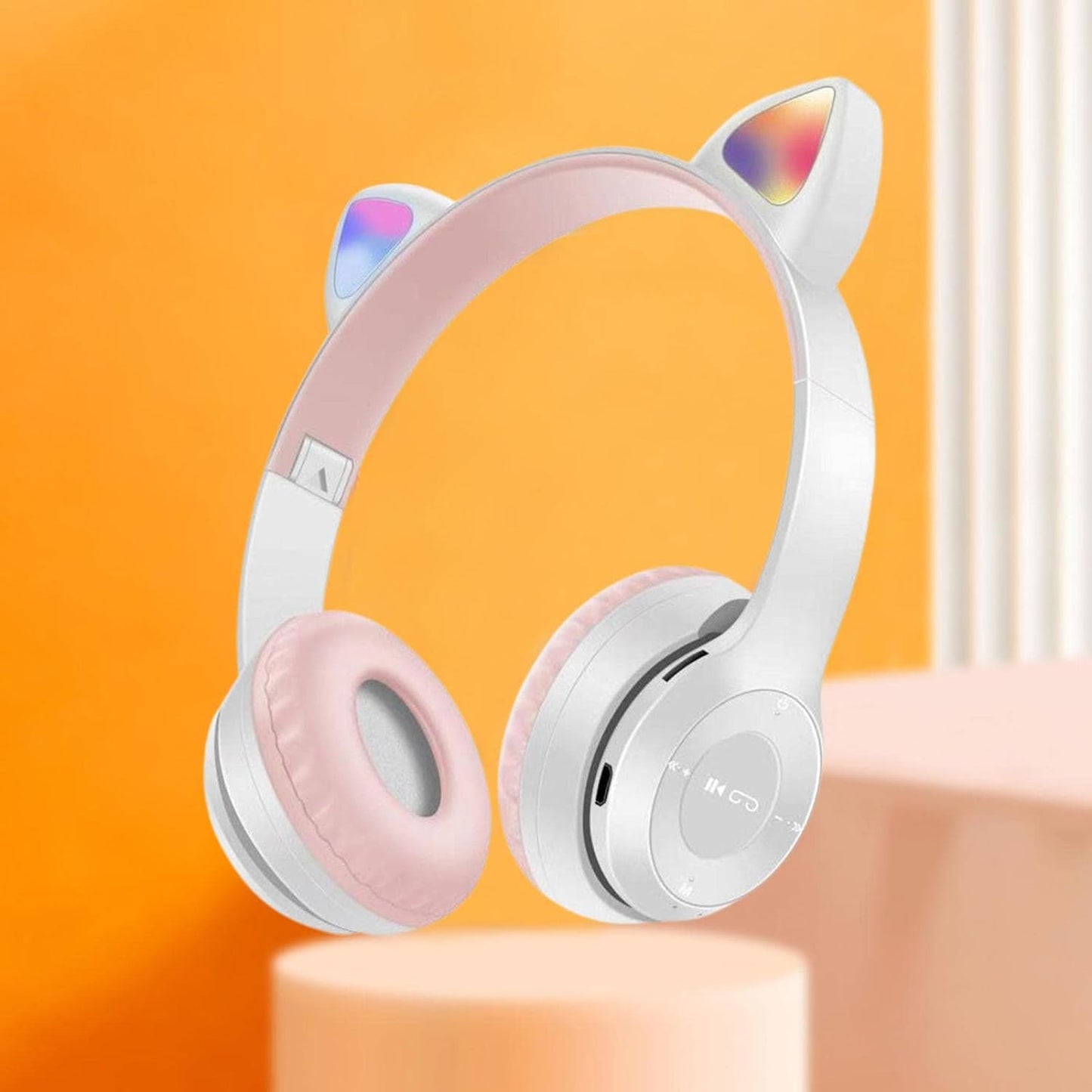 cat ear headphones wireless