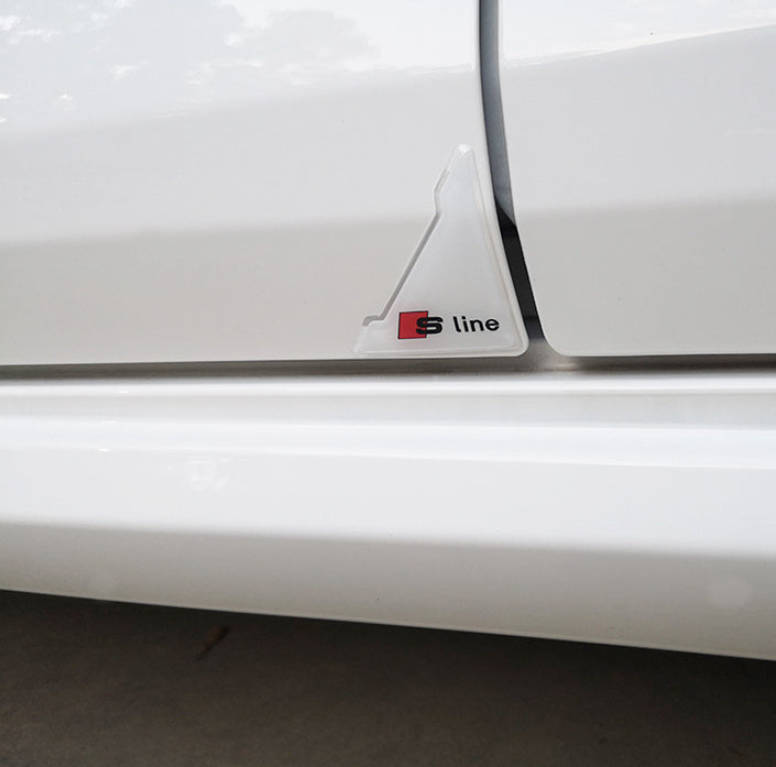 (04قطع) واقيات زوايا أبواب السيارة الشفافة ضد الخدوش