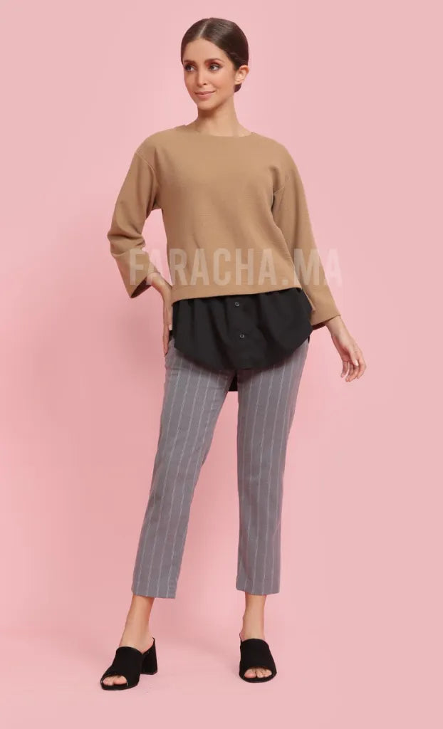 Bas de chemise Normal (02 قطع)