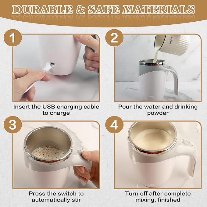 كوب قهوة ذاتي التحريك