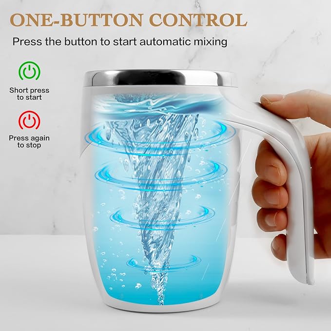 كوب قهوة ذاتي التحريك