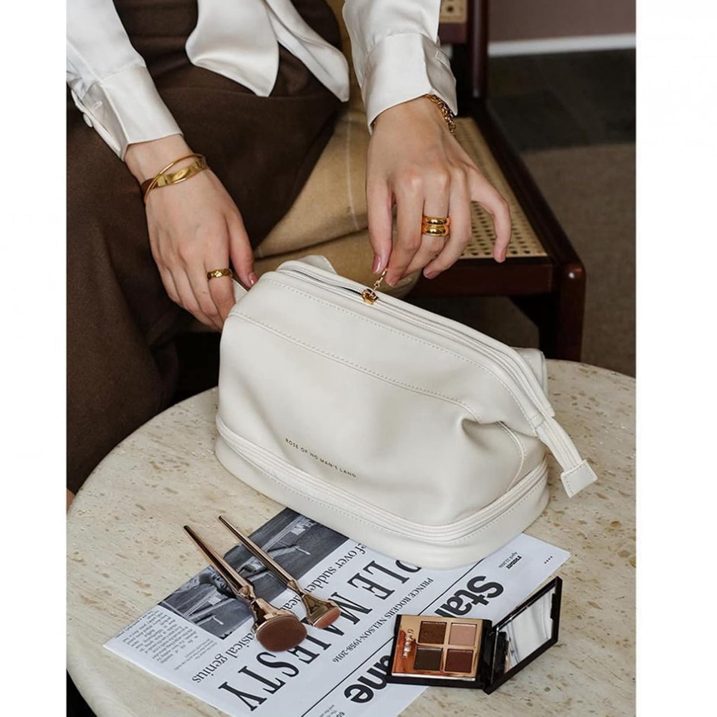 Sac Cosmétique Double Couche