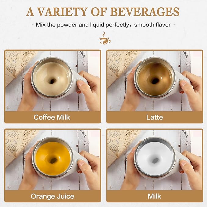 كوب قهوة ذاتي التحريك