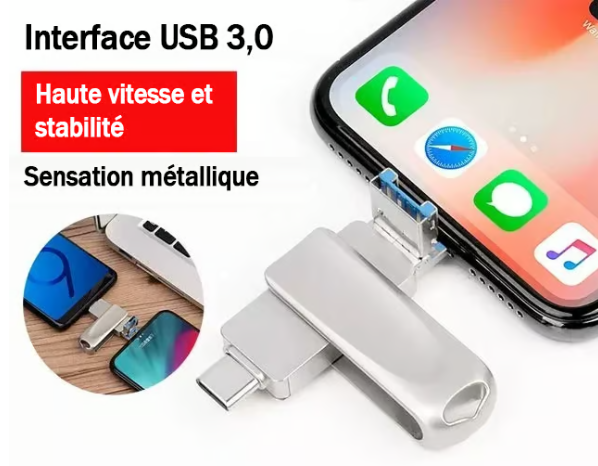 Lecteur flash quatre-en-un 64G
