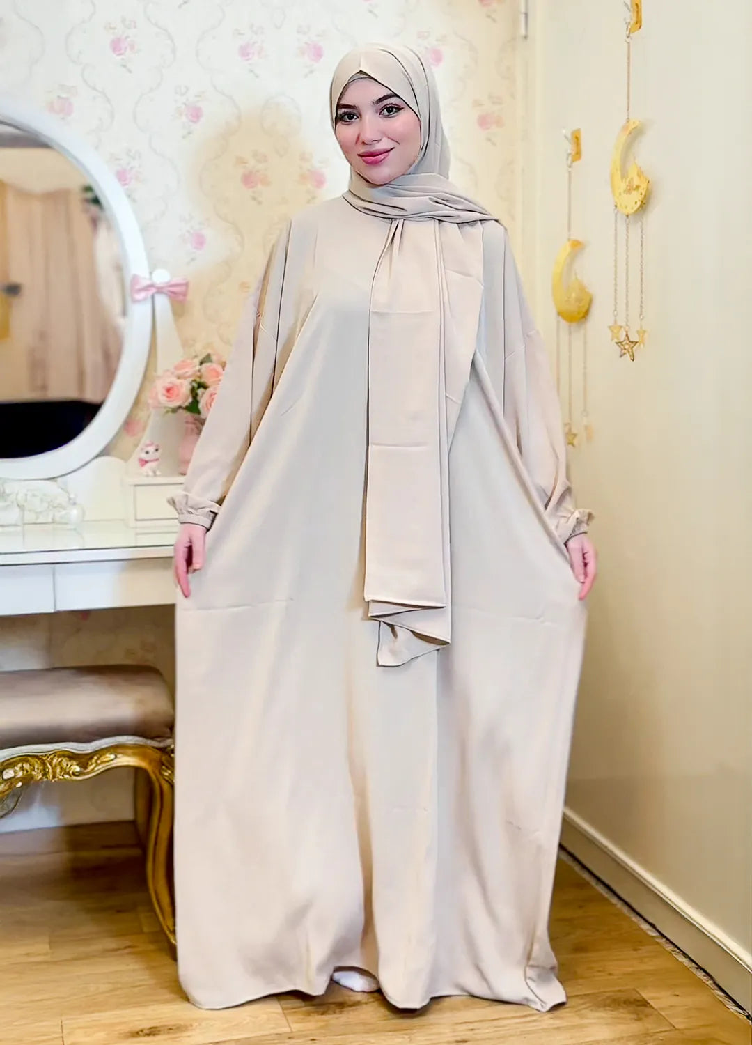 Abaya avec foulard
