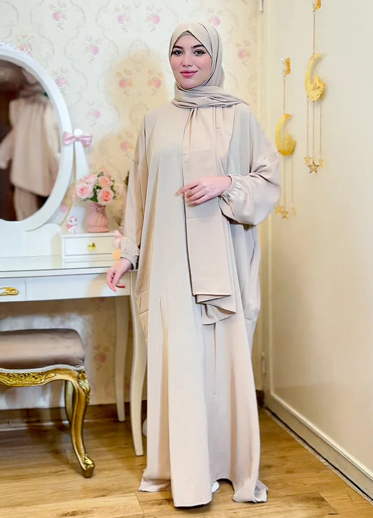 Abaya avec foulard